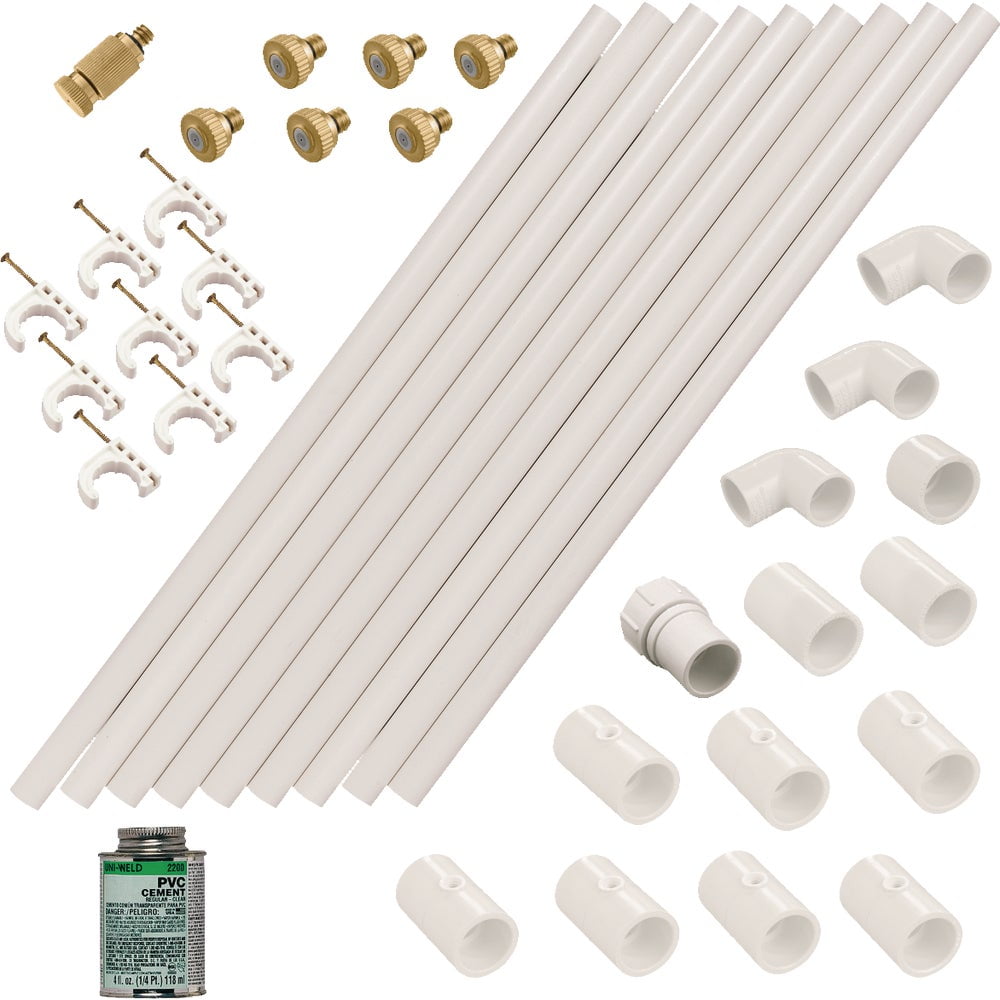 1 PK, Orbit 20070Orbit Az Mist 1/2 In. x 12 Ft. PVC Outdoor Misting