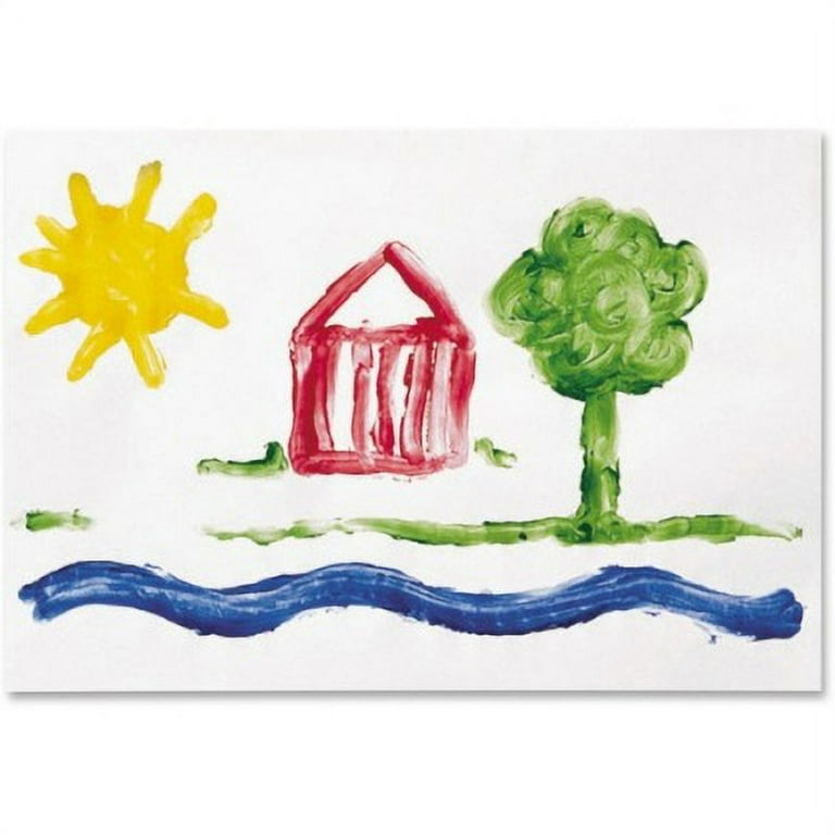Pacon Gloss Coat Fingerpaint Paper - Plain - 22 Pacon Gloss Coat Fingerpaint Paper - Plain - 22