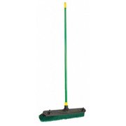 1 PK, Quickie Bulldozer 24 In. Synthetic Multi-Surface Push Broom