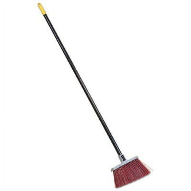 Bulldozer Landscaper's Upright Broom, 14 x 54, Powder Coated Handle Red/Gray Bulldozer Landscaper's Upright Broom, 14 x 54, Powder Coated Handle Red/Gray