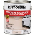 1 Pc RustOleum Concrete & Garage Floor Paint & Primer, 1 Gal., Sand