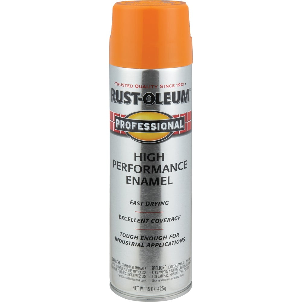 1 PK, RustOleum Professional 15 Oz. Gloss Industrial Enamel Spray