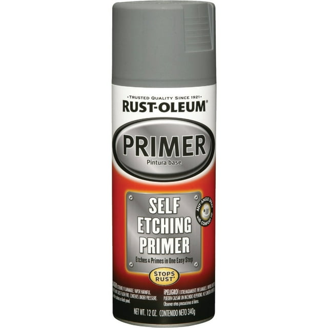1 PK, RustOleum Stops Rust Dark Green 12 Oz. Self Etching Filler