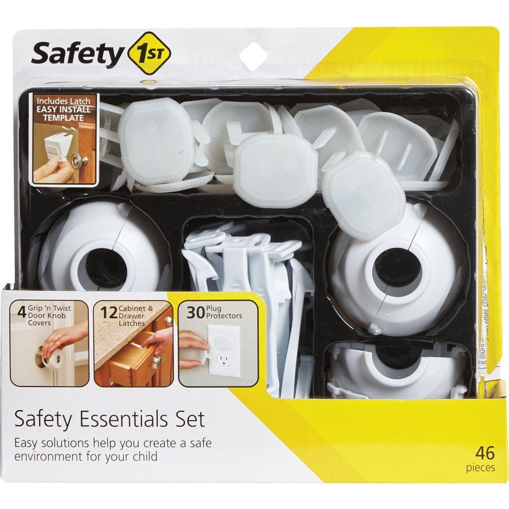 1 PK, Safety 1st Safety Essentials Childproofing Kit (46Piece)