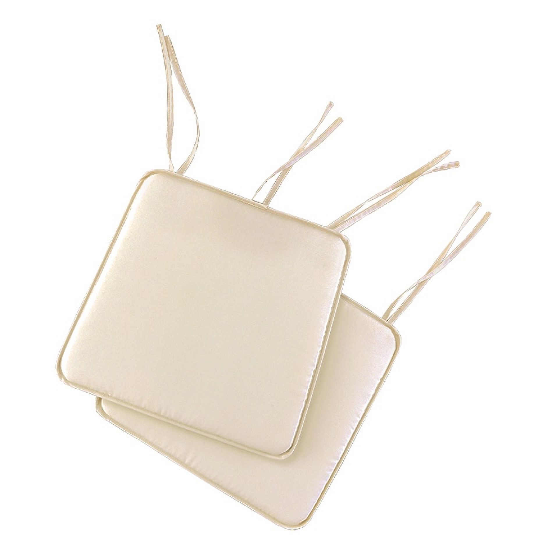 1 PK,Sets of 2 Indoor/Outdoor Bistro Chair PadsNatural