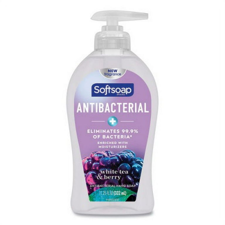 Antibacterial Hand Soap, White Tea and Berry Fusion, 11.25 oz Pump Bottle, 6/Carton Antibacterial Hand Soap, White Tea and Berry Fusion, 11.25 oz Pump Bottle, 6/Carton