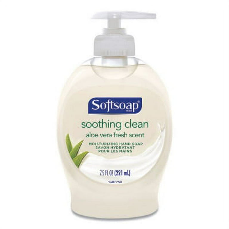 Moisturizing Hand Soap, Aloe, 7.5 oz Bottle, 6/Carton Moisturizing Hand Soap, Aloe, 7.5 oz Bottle, 6/Carton