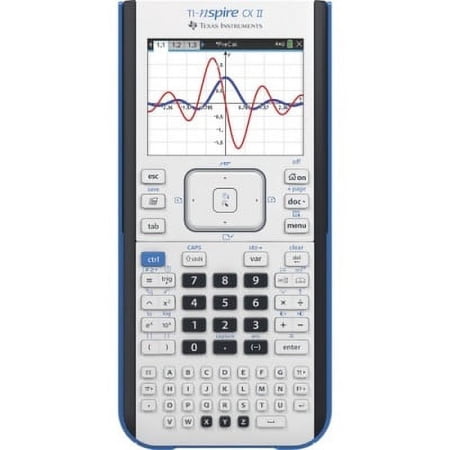 1 PK,Texas Instruments Nspire CX II Graphing Calculator