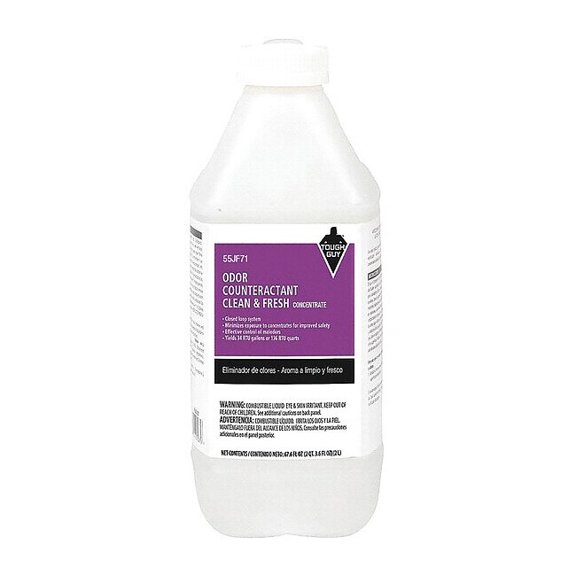 Tough Guy Deodorizer,Liquid,0.5 gal,Bottle 55JF71