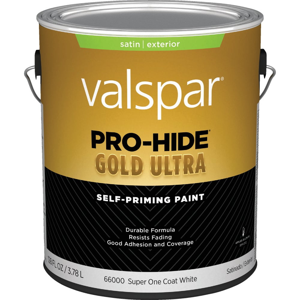 1 Pc Valspar Pro-Hide Gold Ultra Latex Satin Exterior House Paint ...