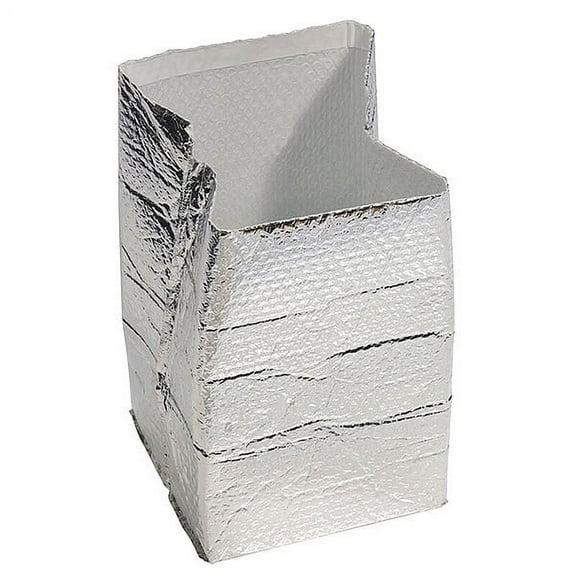 1 PK ZoroSelect Insulated Box Liner, 12"L, 12"W, 12"H, PK25