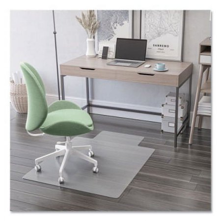 1 PK,deflecto Antimicrobial Chair Mat, Rectangular, 48 x 36, Clear (CM2E112AM)
