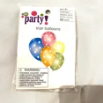 thumbnail image 1 of 1 Pack 10 Count Star Party Balloons Multicolor 12 Inch, 1 of 4