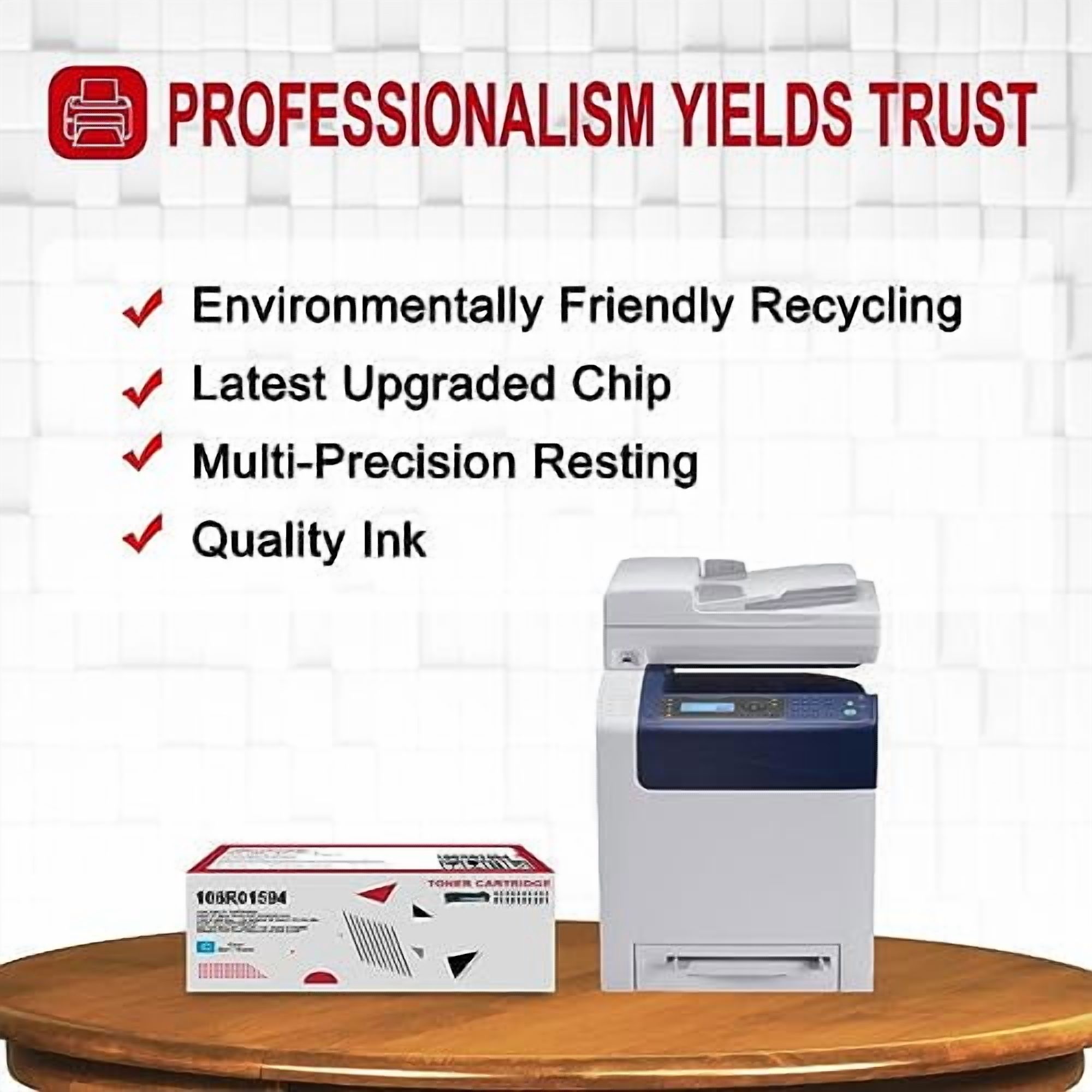 Tóner 6500 Negro Compatible con Xerox Phaser 6500 Workcentre 6505 106R01597 3.000 Páginas Tóner 6500 Negro Compatible con Xerox Phaser 6500 Workcentre 6505 106R01597 3.000 Páginas