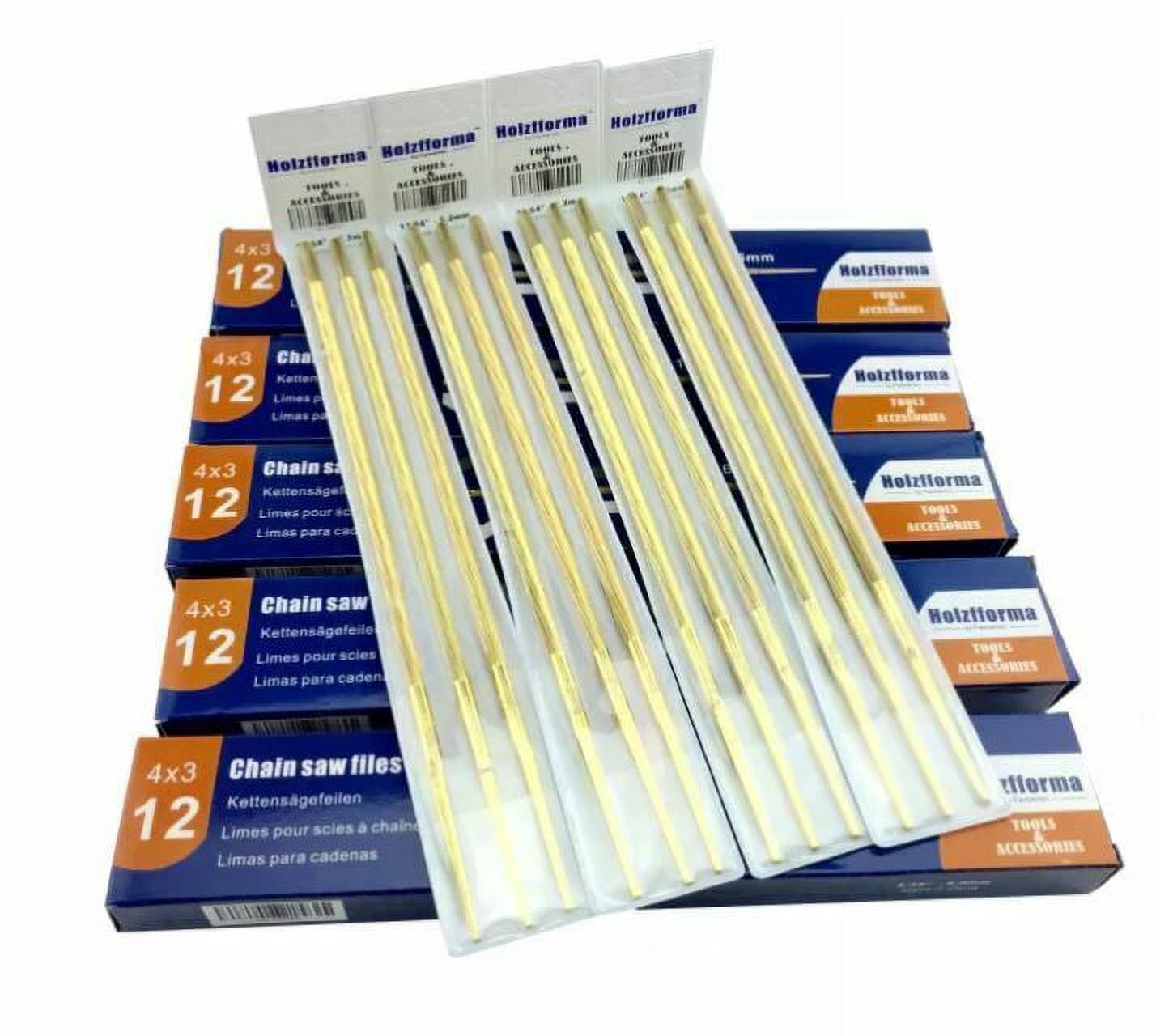 1 Pack / 12PCS 4.8mm 3/16 HolzfformaÂ® Sharpeners Chainsaw Saw Chain ...