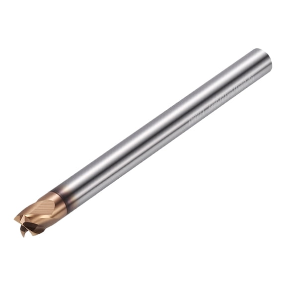 1 Pack 13/64" Carbide End Mill - 4 Flute TISIN Coating 45 Helix Angle HRC91 CNC End Mill 1/8" Cut L, 2-1/2" Total l - for Alloy Steel, Stainless Steel, Cast Iron
