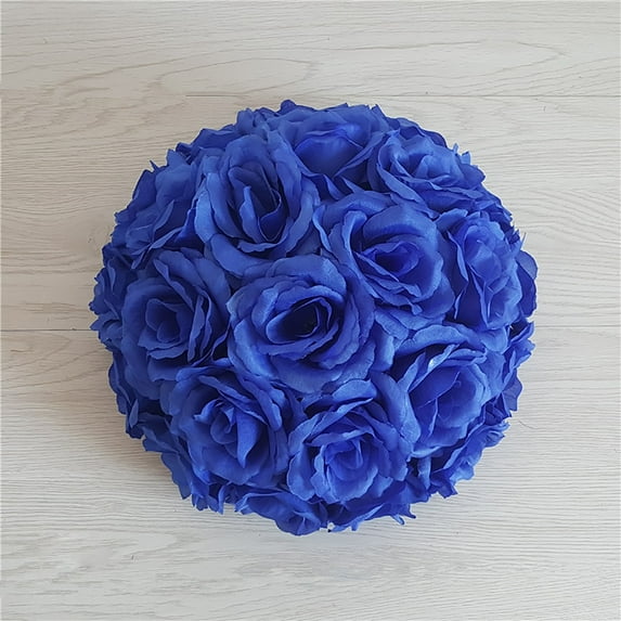 1 Pack 13cm Artificial Rose Kissing Balls for Home Wall Wedding Party Ceremony Decoration, Artificial Flower Ball for Centerpieces Bridal Wedding Artificial Wedding Party Centerpieces Decorations