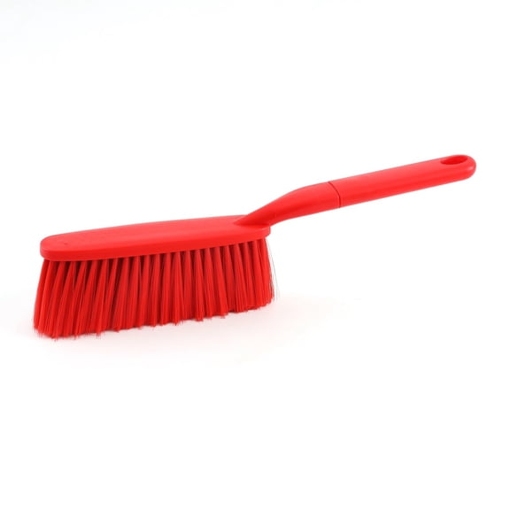 1 Pack 15" Hand Broom Brush,Soft Bristle Cleaning Brush,Crumb Debris Sweeping Brush,Dusting Brush,Comfort for Bed Car Couch Desk Sofa Furniture Clothes,Small Particles Hair Remover(Yellow)