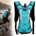 thumbnail image 1 of 1 Pack 16.93in Low Profile Running Hydration Vest Backpack, Breathable Mesh Adjustable Shoulder Strap Daypack, Reflective Strip X Cord Storage Bag For Cycling Hiking Gym Use, 1 of 9