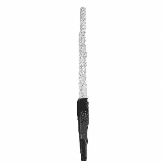 1 Pack 17.5cm Extra Coarse Diamond Deb Nail File, Professional Metal File for Fingernails and Toes