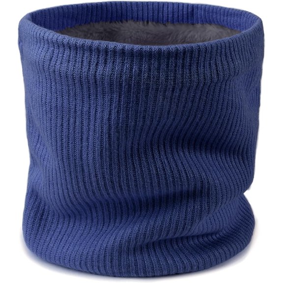 1Pc/2Pcs Unisex Fleece Lined Neck Warmer Ski Face Neck Gaiter Winter Scarf for Women Men