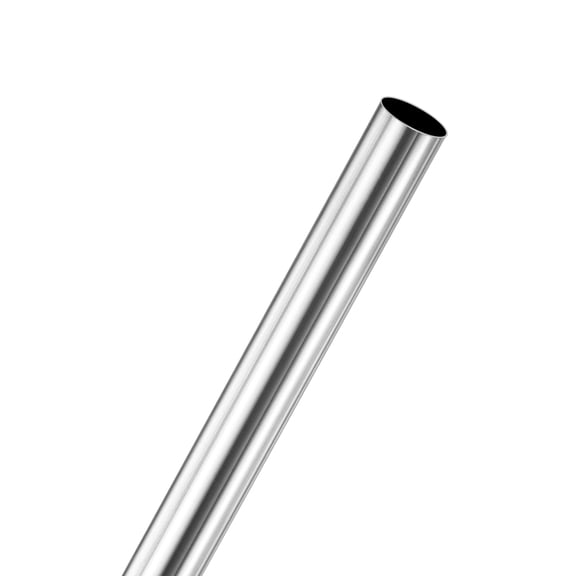 1-Pack 200mm 304 Stainless Steel Tube, 10mm OD 0.2mm Wall Thickness Seamless Stainless Steel Tubing [0.39x0.01x7.9IN]