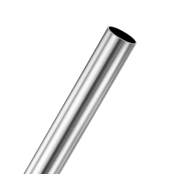 1-Pack 200mm 304 Stainless Steel Tube, 17mm OD 1mm Wall Thickness Seamless Stainless Steel Tubing [0.67x0.04x7.9IN]