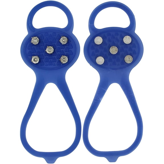 1 Pack 2026 Upgraded Universals Nonslip Gripper Spikes, Shoe Spikes for Snow and Ice, Silicone Ice Cleats