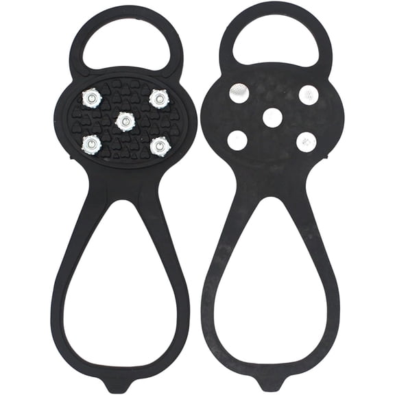 1 Pack 2026 Upgraded Universals Nonslip Gripper Spikes, Shoe Spikes for Snow and Ice, Silicone Ice Cleats