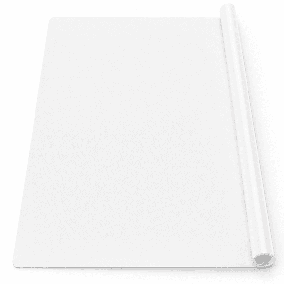 1 Pack 25.2" x 17.7" Large Clear Nonstick Silicone Mat for Resin Crafts