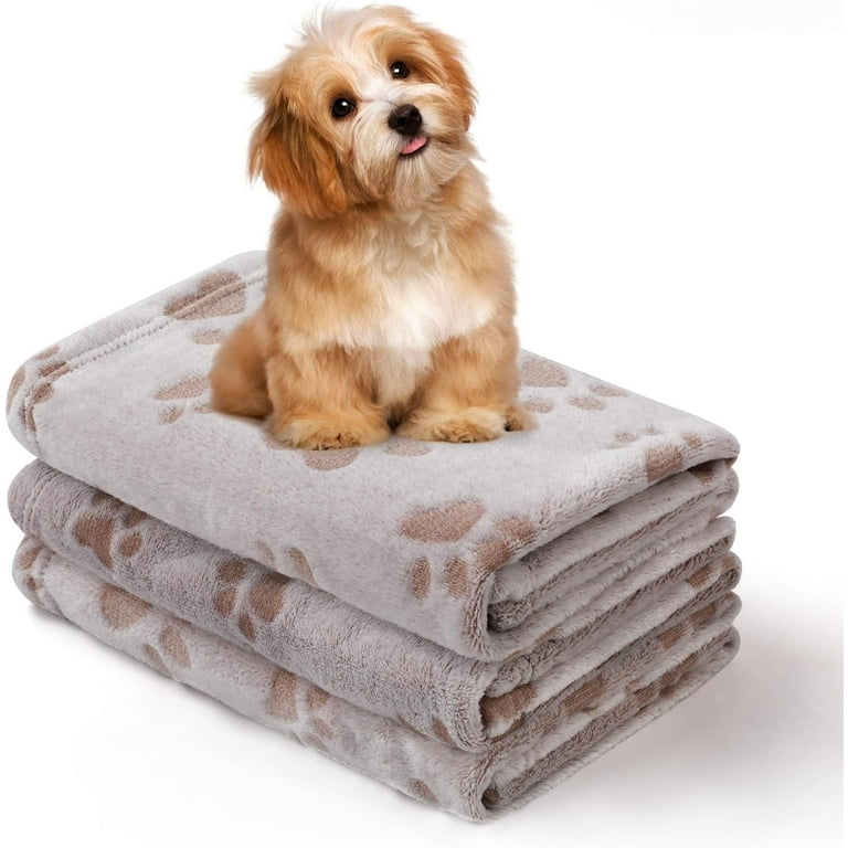 Pack Dog Blankets for Medium Dogs, Soft Fleece Dog Blanket