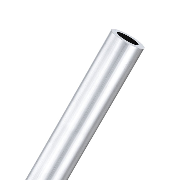 1-Pack 300mm 6063 Aluminum Round Tube, 11mm ID 17mm OD Seamless Aluminum Tubing for DIY Crafting [0.43x0.67x11.8IN]
