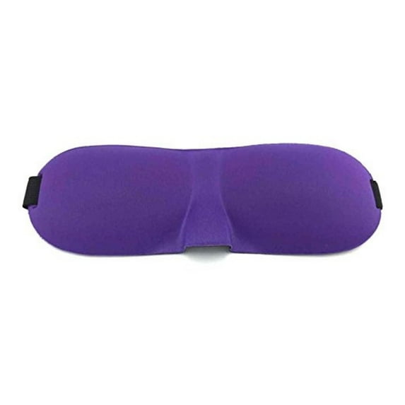 1-Pack 3D Contoured Sleep Mask – Soft Eye Shade with Memory Foam Padding for Travel, Naps & Nighttime Sleep, Light-Blocking Eye Cover for Men & Women TIKA