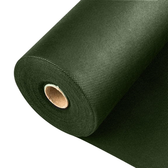 1-Pack 3FT*50FT Premium Non-Woven Weed Barrier Landscape Fabric Durable & Heavy-Duty Weed Block, 3.2OZ,Easy Setup & Superior Weed Control High Permeability Good for Flower Bed, Dark Green