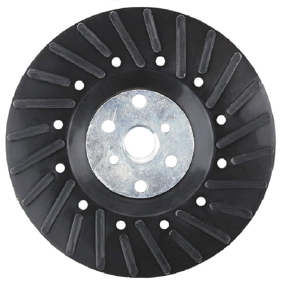 SATC 1Pcs 4.5" x 5/8" Arbor 11 Resin Fiber Disc Backing Pad for Angle Grinders