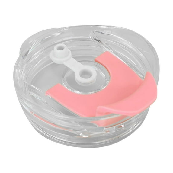 1 Pack 40 oz Tumbler Flip Straw Lid Replacement, Spill Proof Splash Resistant Tumbler Lids, Reusable Tumbler Cover