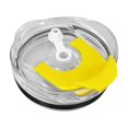 thumbnail image 1 of 1 Pack 40 oz Tumbler Replacement Lids, Spill Proof Straw Lid for Travel Tumblers, 2 in 1 Drink Lid with Silicone Seal, Compatible with Stainless Steel Tumblers Water Bottles, 1 of 6
