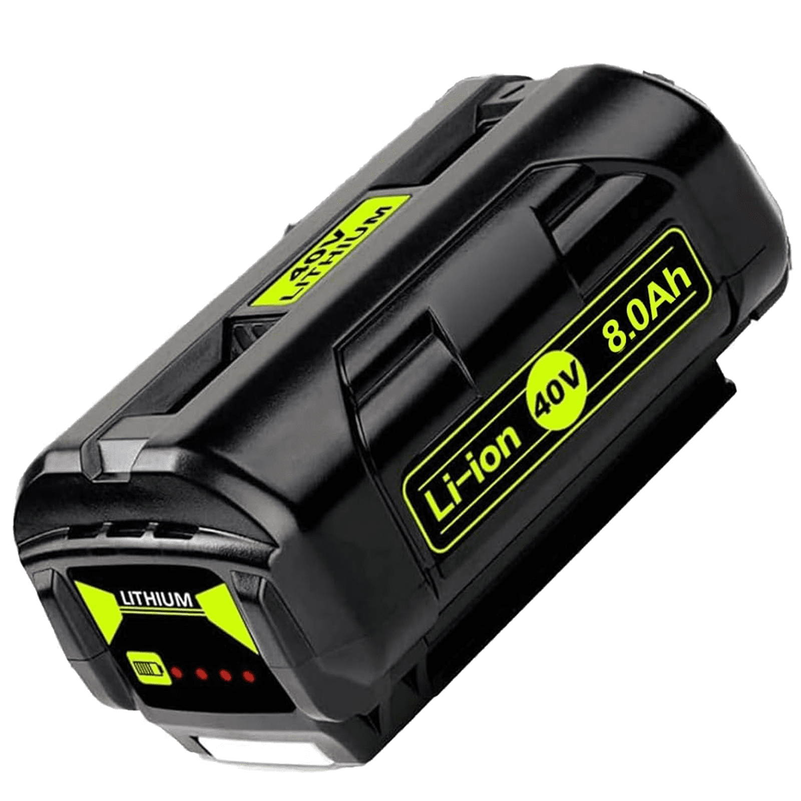 1 Pack 40V 8.0Ah Replacement for Ryobi Battery 40v Compatible with Ryobi 40v Battery Fits for Ryobi Battery Li-ion OP4060 OP4015 OP4026 OP40201 OP40261 OP4030 OP40 Long-lasting