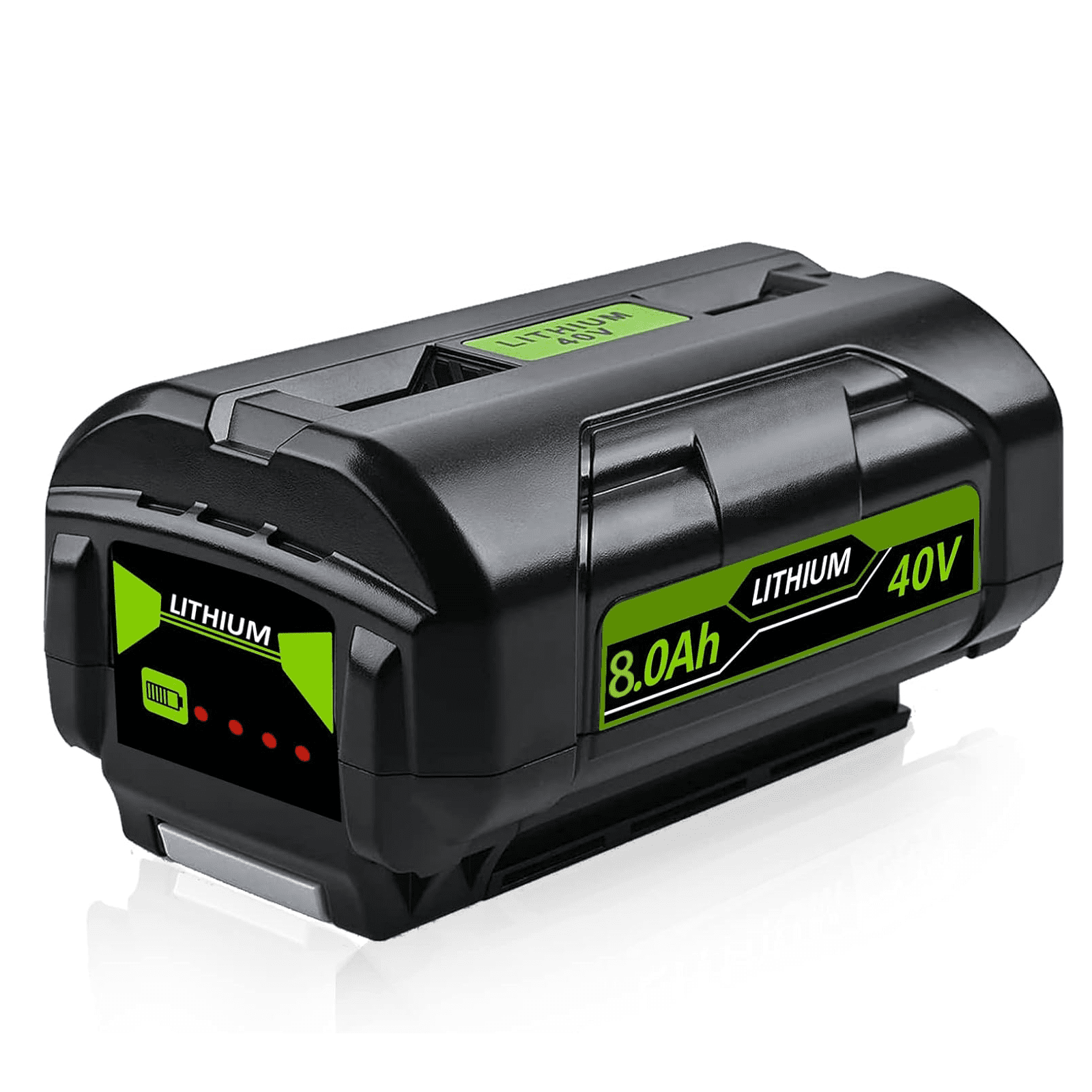 1 Pack 40V 8.0Ah Replacement for Ryobi Battery Compatible with Ryobi 40v Battery Fits for Ryobi Battery 40v Upgrade Long-lasting OP4060 OP4015 OP4026 OP40201 OP40261 OP4030 OP4040 OP40401 OP4050