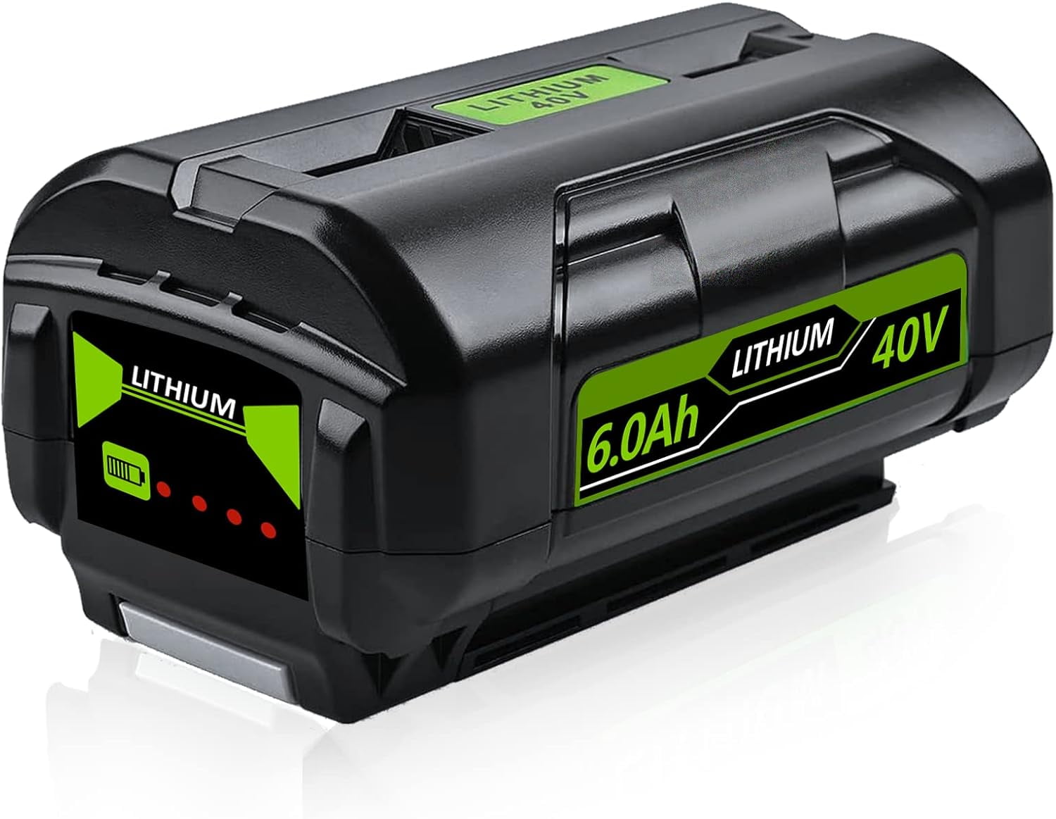1 Pack 40V 8.0Ah Replacement for Ryobi Battery Compatible with Ryobi Battery 40v Fits for Ryobi 40v Battery 20V OP4060 OP4015 OP4026 OP40201 OP40261 OP4030 OP4040 OP40401 OP4050 OP40501 Fast Charging