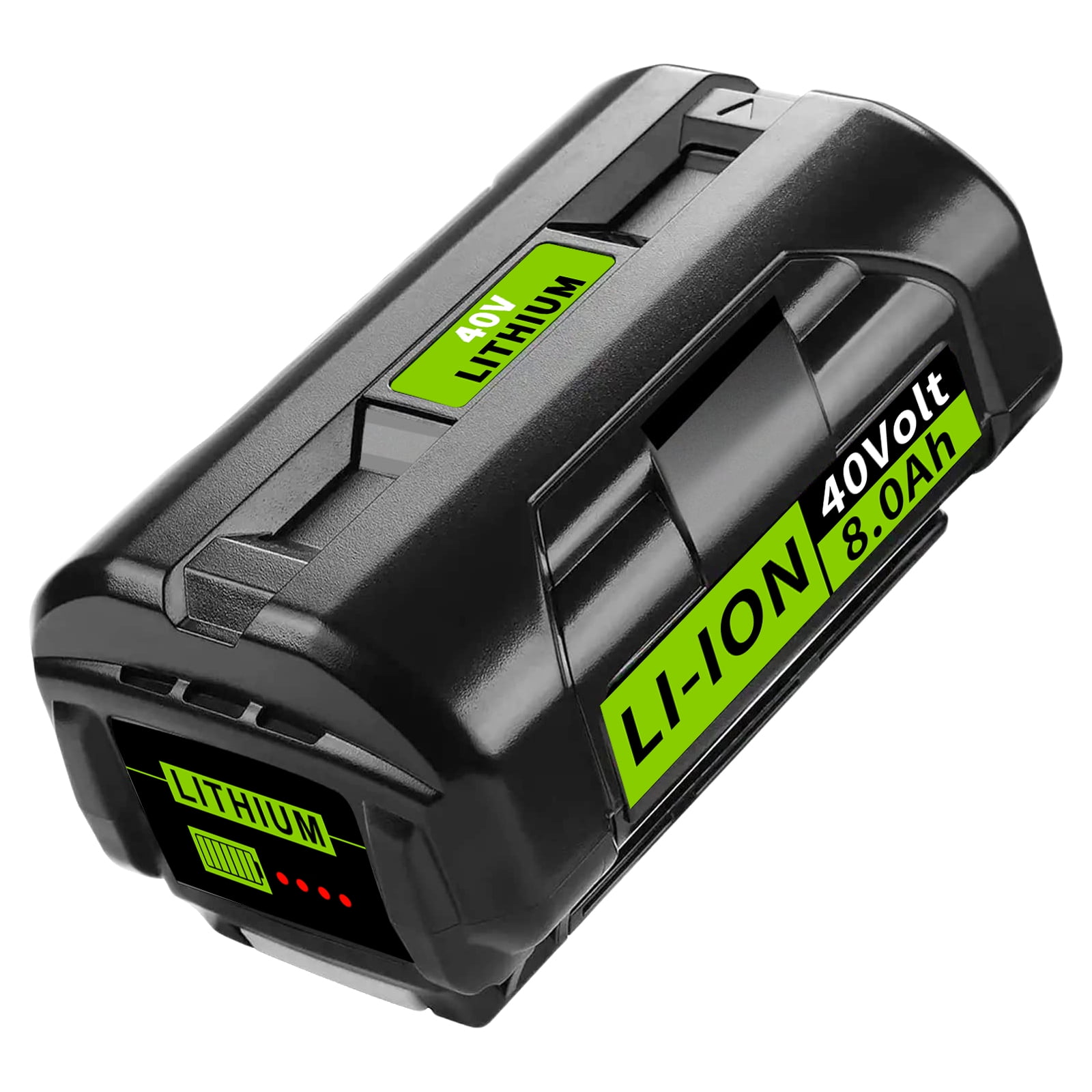 1 Pack 40V 8.0Ah Replacement for Ryobi Battery Compatible with Ryobi Battery 40v Fits for Ryobi 40v Battery 20V OP4060 OP4015 OP4026 OP40201 OP40261 OP4030 OP4040 OP40401 OP4050 Long-lasting