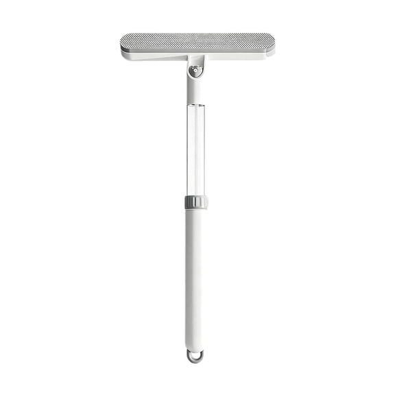 1 Pack 5-In-1 Window Squeegee with Spray,Window Screen Cleaner,All-Purpose Window Cleaner Tool,Sponges,Silicon Blade & Gap Brush for Indoor/Outdoor Glass,Shower Door,Car Windshield,Mirror,21.3"x9"