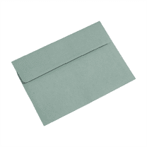 1 Pack 5 x 7 Envelopes Colored Self Seal for Wedding, Party Invitations, Greeting Cards, Announcements, Photos, 5.24 x 7.21"es (Sage Green)