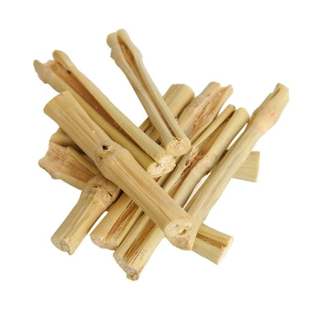 Parvistic 1 Pack 500g Hamster Molar Rod Sweet Bamboo Stick Pet Snacks Chew Toys for Rabbit Hamsters Chinchillas