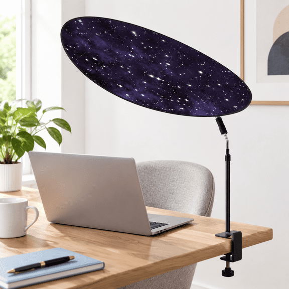 1 Pack 51'' Large Office Cubicle Desk Shade Starlit Sky