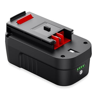 Powerextra 3.7Ah 18V HPB18 Battery for Black and Decker Cordless Tools + Battery  Charger BDFC240 for 9.6V 14.4V 18V 24V NiCd&NiMh Battery HPB24 244760-00  A1718 FS180BX 