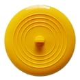thumbnail image 1 of 1 Pack 6” Bathtub Tub Drain Cover Stopper, Large Silicone Suction Bathroom Drain Plug Hair Stopper, Bathroom Accessories for Kitchen and Laundry, Yellow, 1 of 1