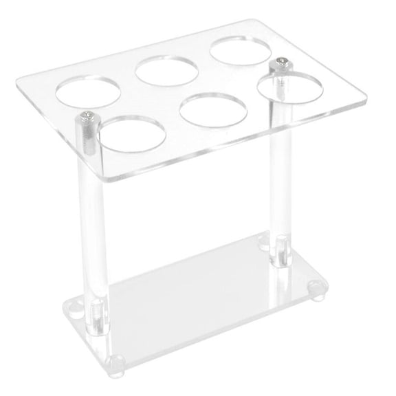 1 Pack 6 Holes Ice Cream Cone Holder Stands Baking Rack For Party Decoration