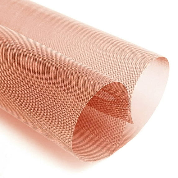 1 Pack 80 Mesh 99.9% Pure Copper Screen Woven Mesh Screen, Copper Mesh Cloth Fine Mesh,11.8x23.6 Inch