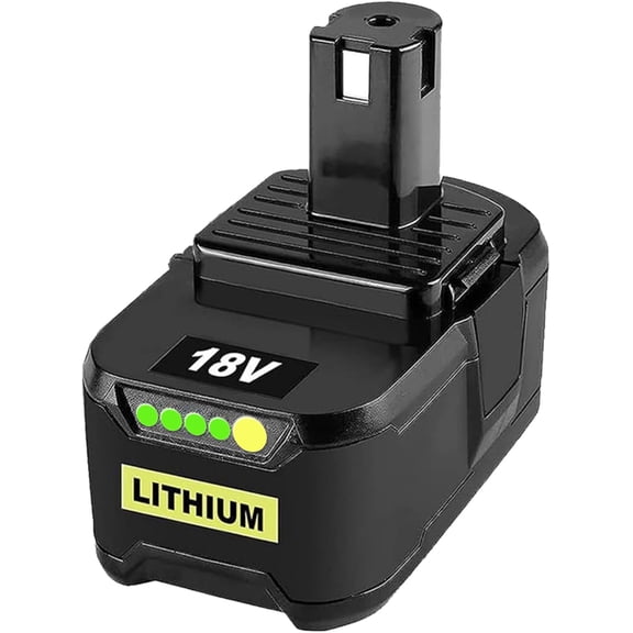 1 Pack 8000mAh Compatible with Ryobi Battery Replacement for Ryobi 18V Battery Fits for Ryobi Battery 18V High Performance Outdoor Tool P102 P103 P104 P105 P107 P108 P109 P190 P122